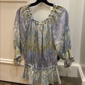 Watercolor blouse